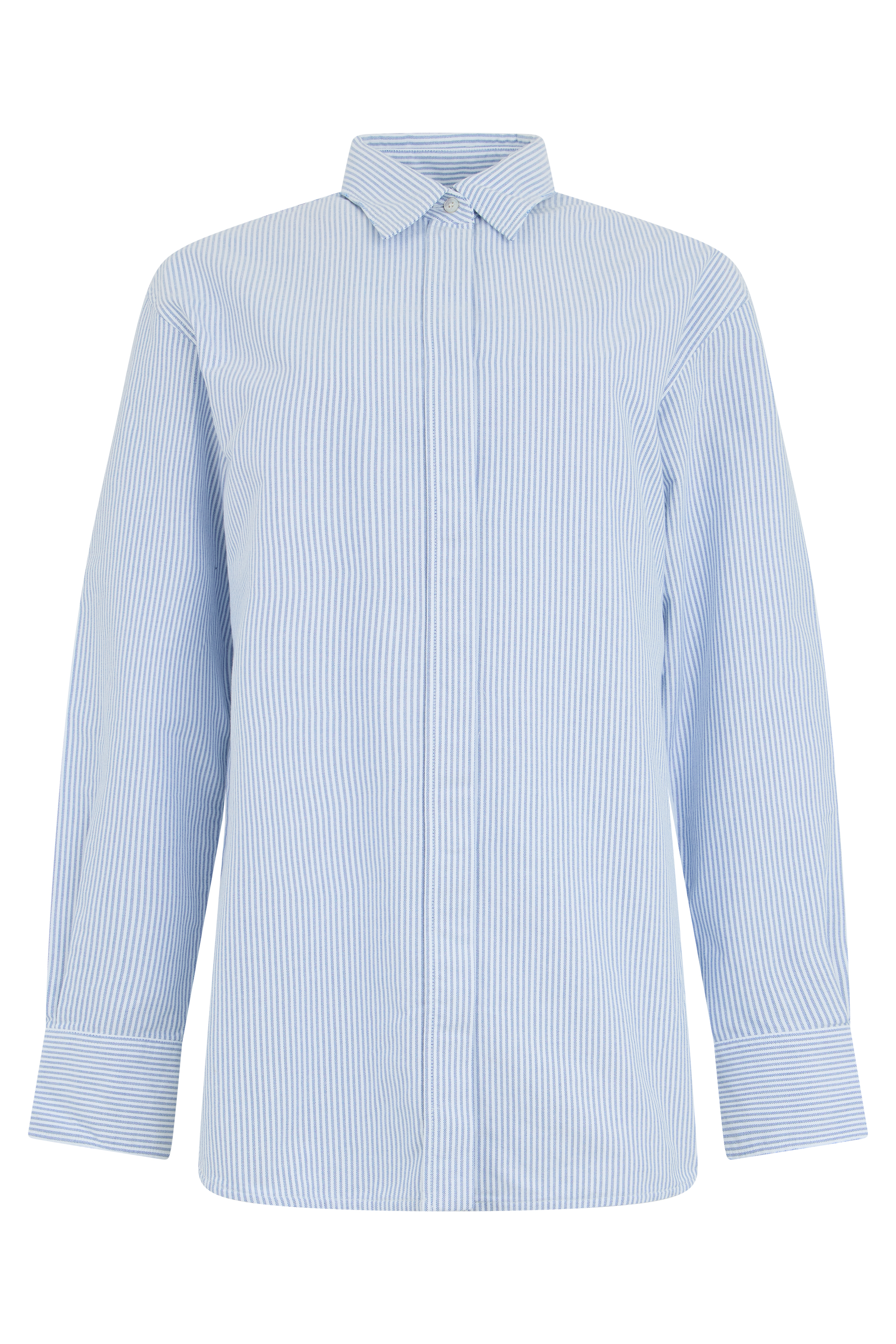 Striped cotton shirt