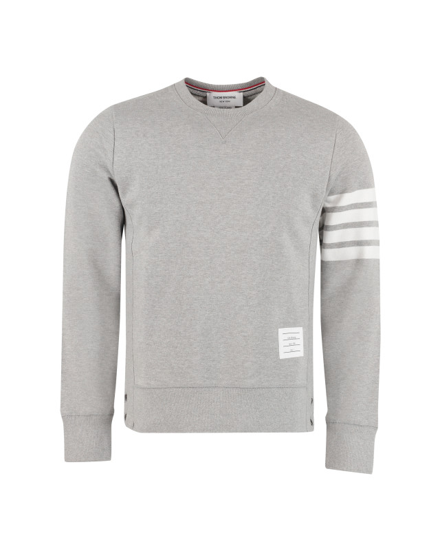 Cotton crew-neck sweatshirt