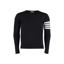 Merino wool crew-neck sweater