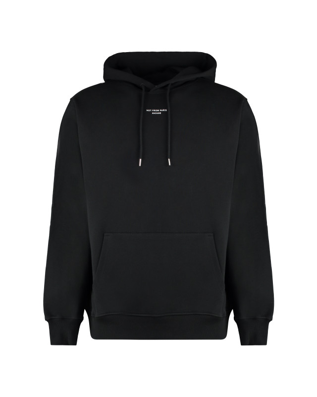 Slogan a Poche Classique hooded sweatshirt