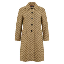 Trench with Button Closure