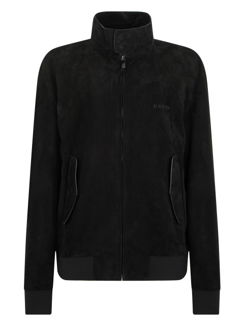 Jacket with High Collar