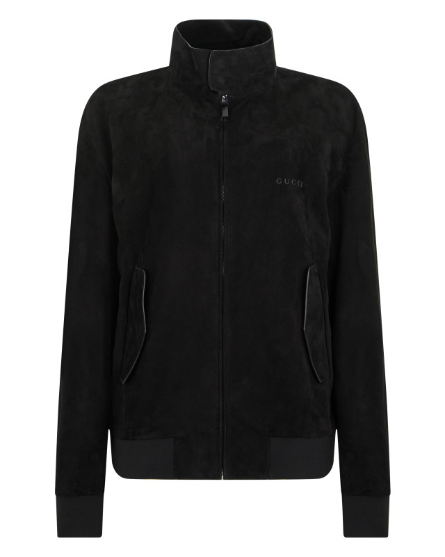 Jacket with High Collar