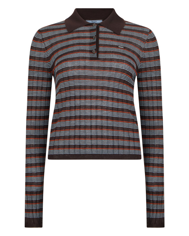 Striped polo