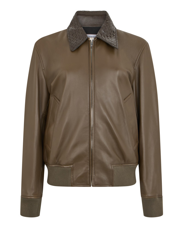 Leather jacket