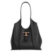 T Timeless small leather tote