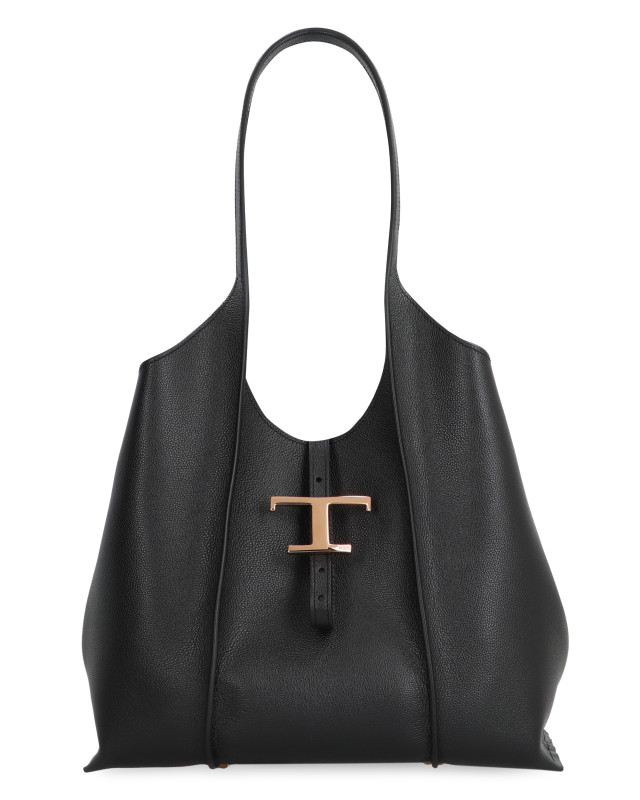 T Timeless small leather tote