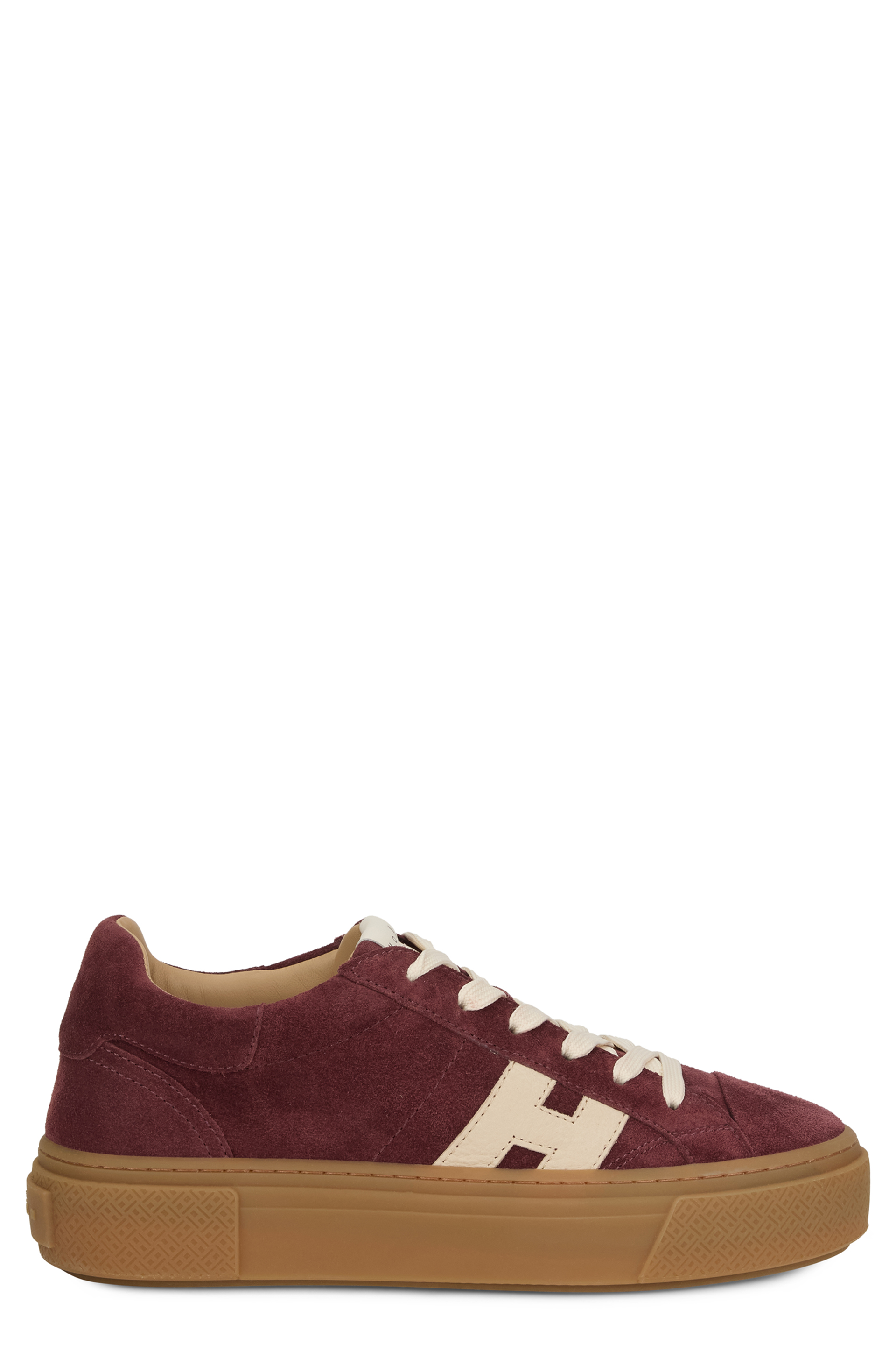 Sneakers with high sole