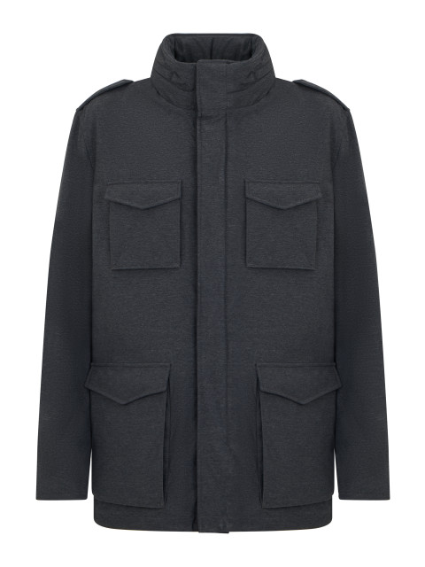 Jacket with practical pockets