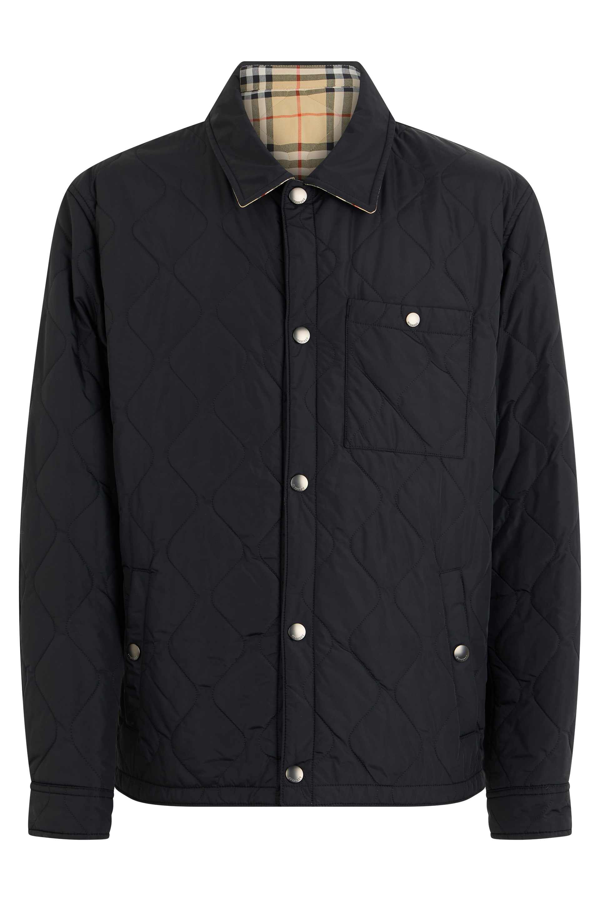 Reversible quilted jacket