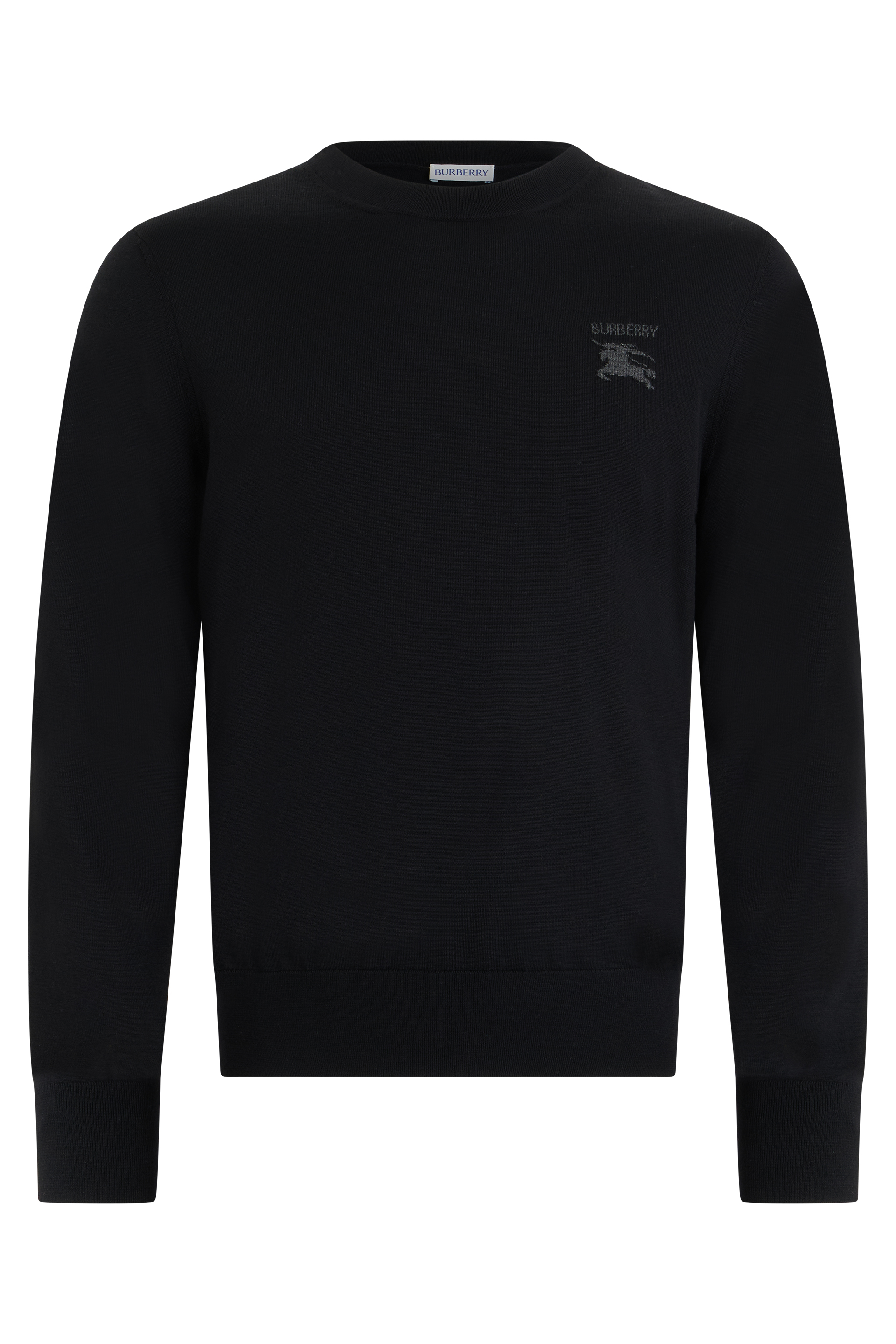 Crewneck sweater in wool