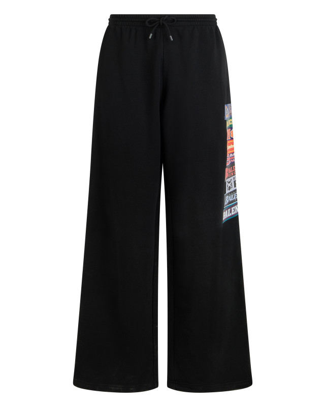 Pants with drawstring in cotton