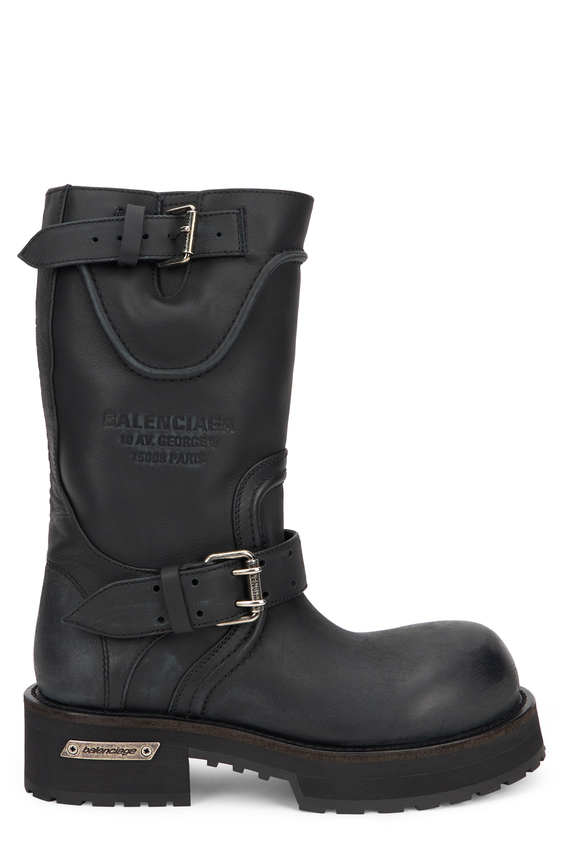 Venom boots in leather