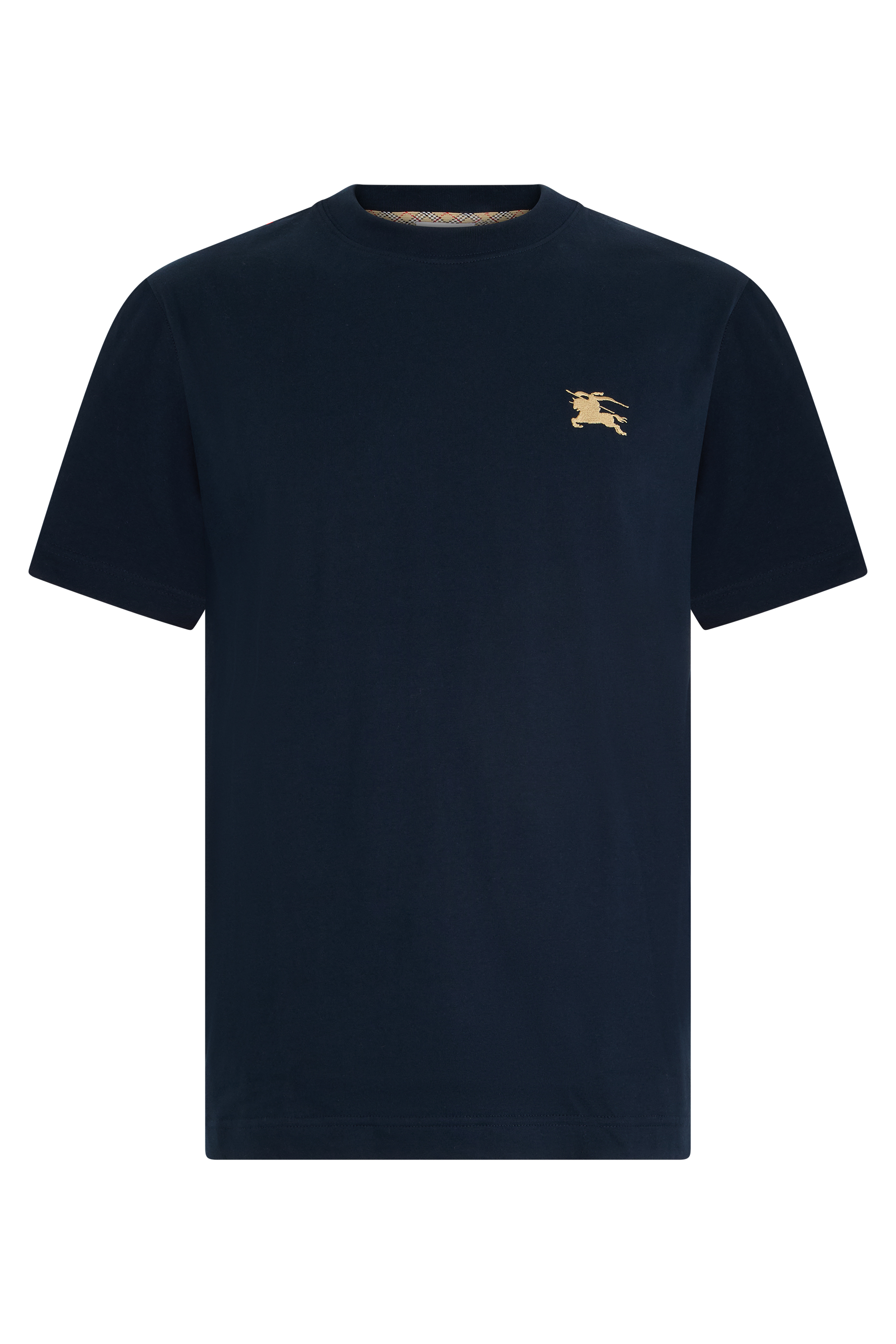 Cotton t-shirt with embroidered logo