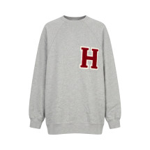 Sweatshirt with embroidered logo
