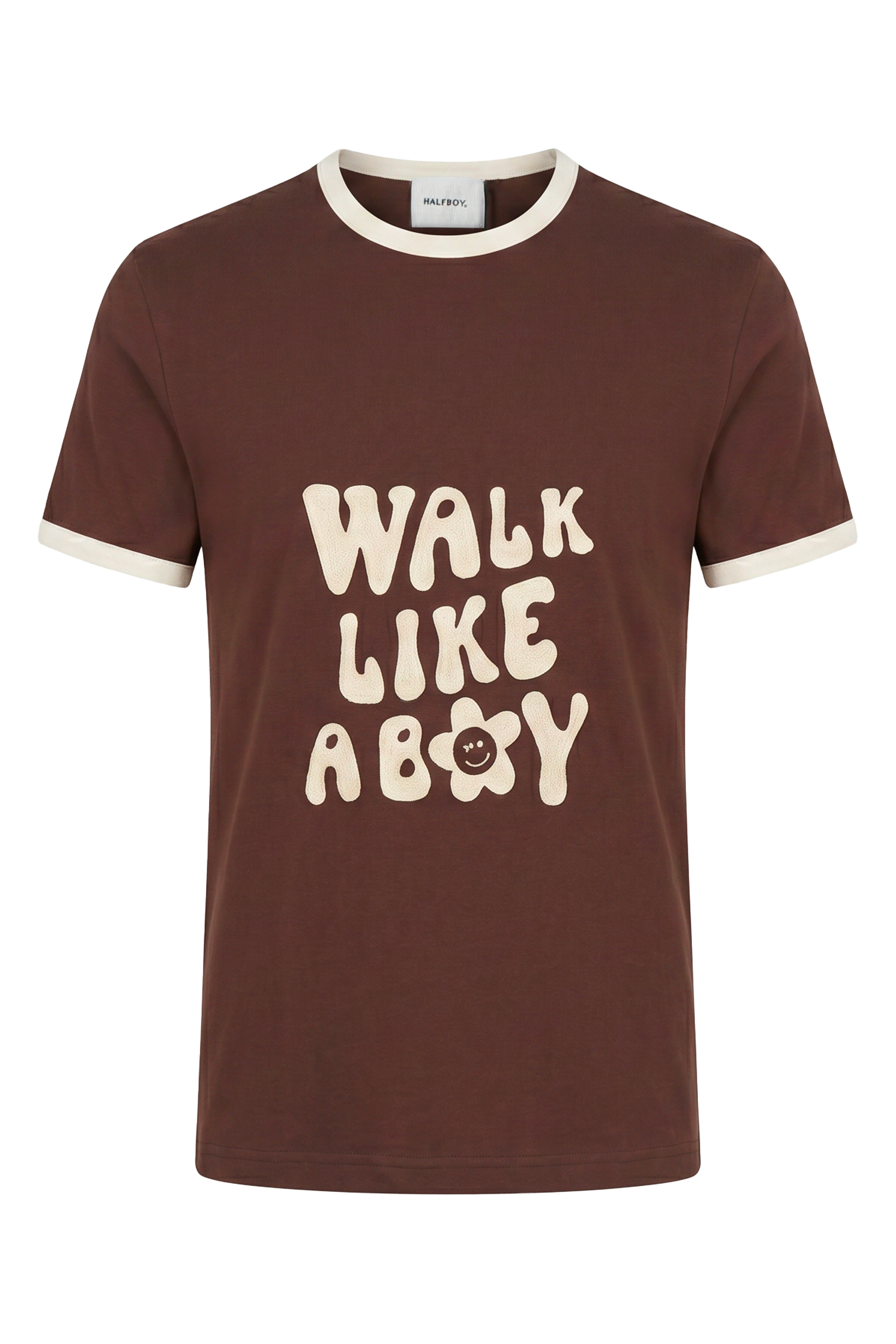 T-shirt with writing