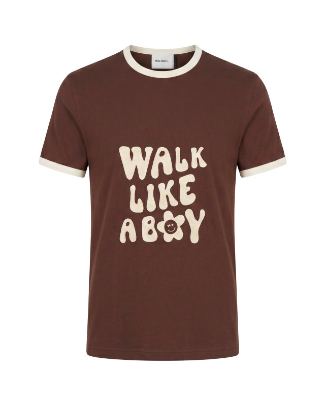 T-shirt with writing