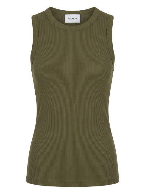 Ribbed tank top