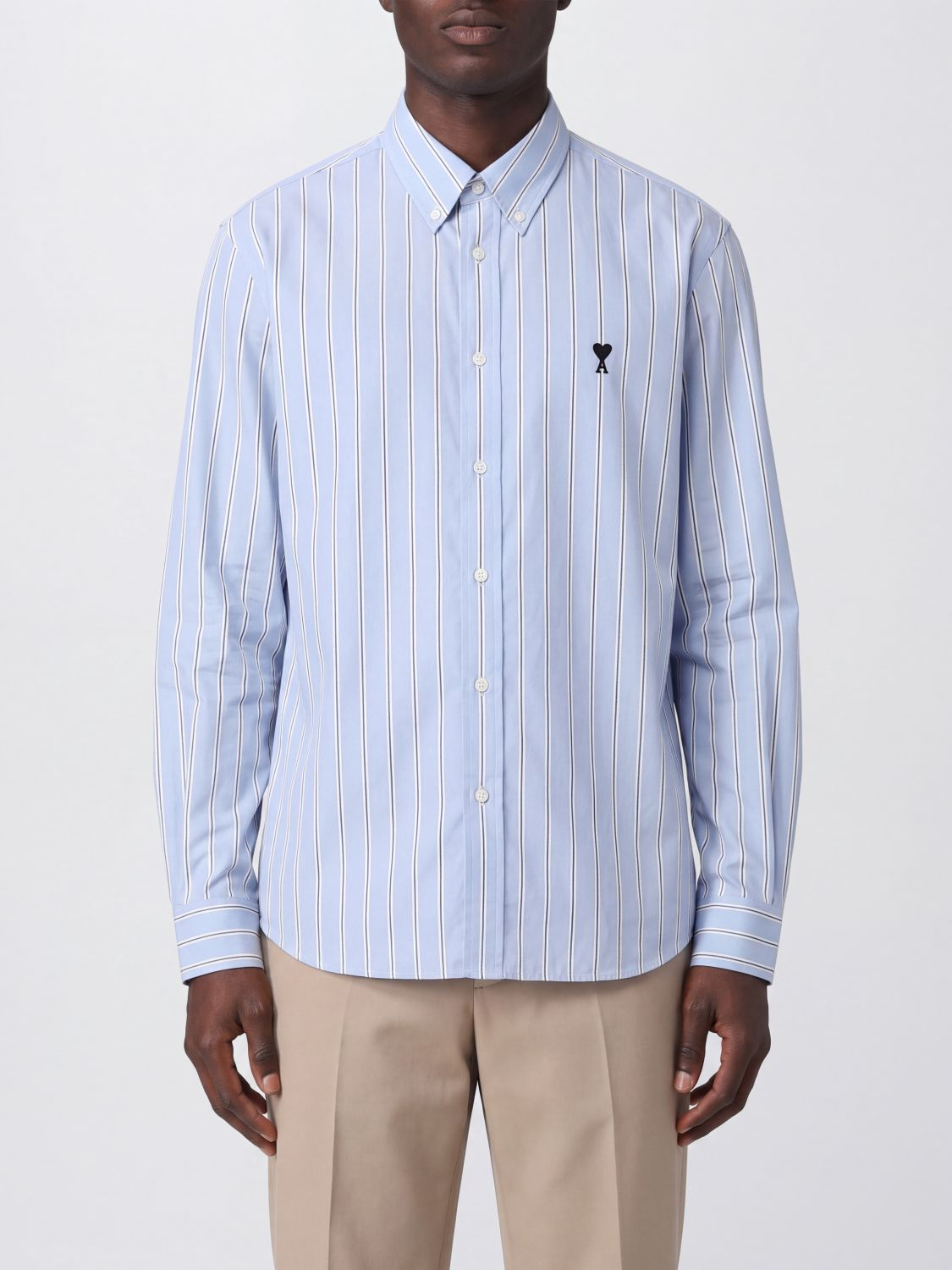 [Ami Paris] Shirts Long Sleeve FW26 USH878CO0249 A232