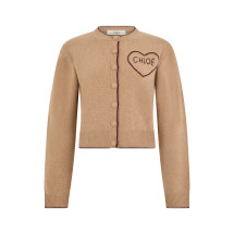 Cardigan in wool and cashmere