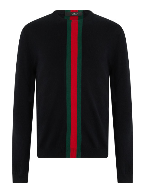 Crew neck pullover in cashmere
