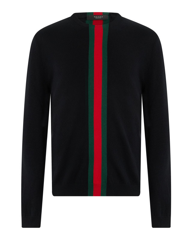 Crew neck pullover in cashmere
