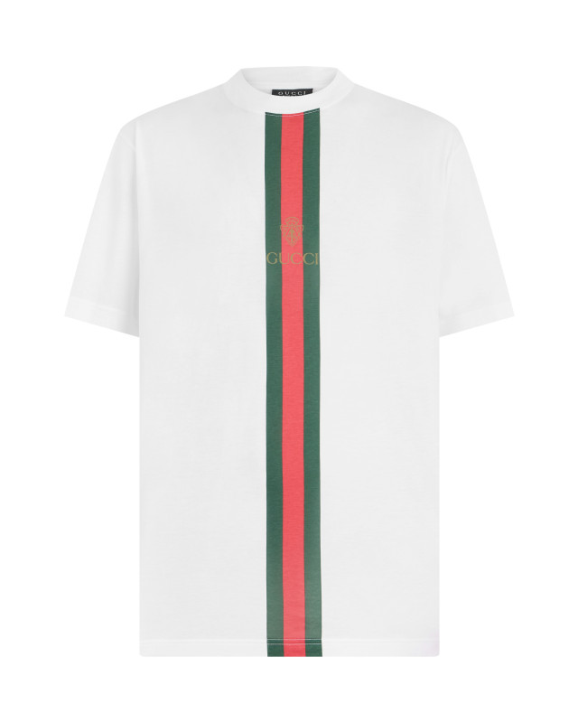 Printed cotton T-shirt