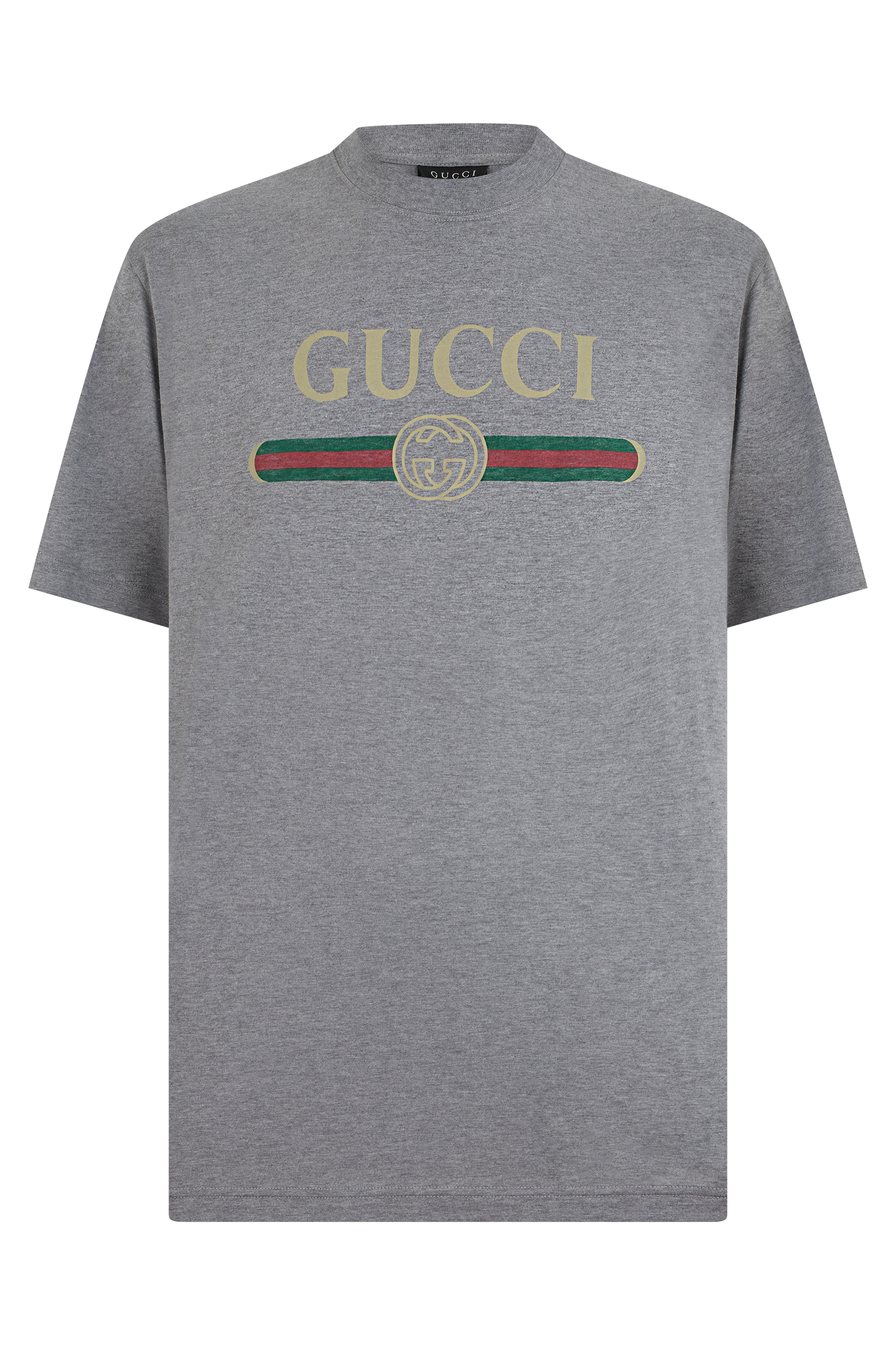 Cotton T-shirt with printed logo