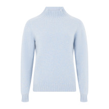 Sweater with high collar