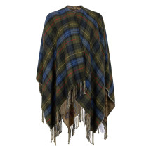 Tartan poncho