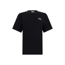 Cotton T-shirt with embroidery