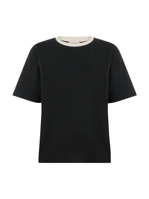 Crew neck T-shirt in cotton