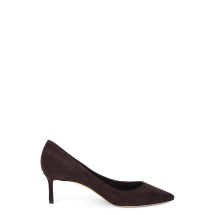 Décolleté with thin heel