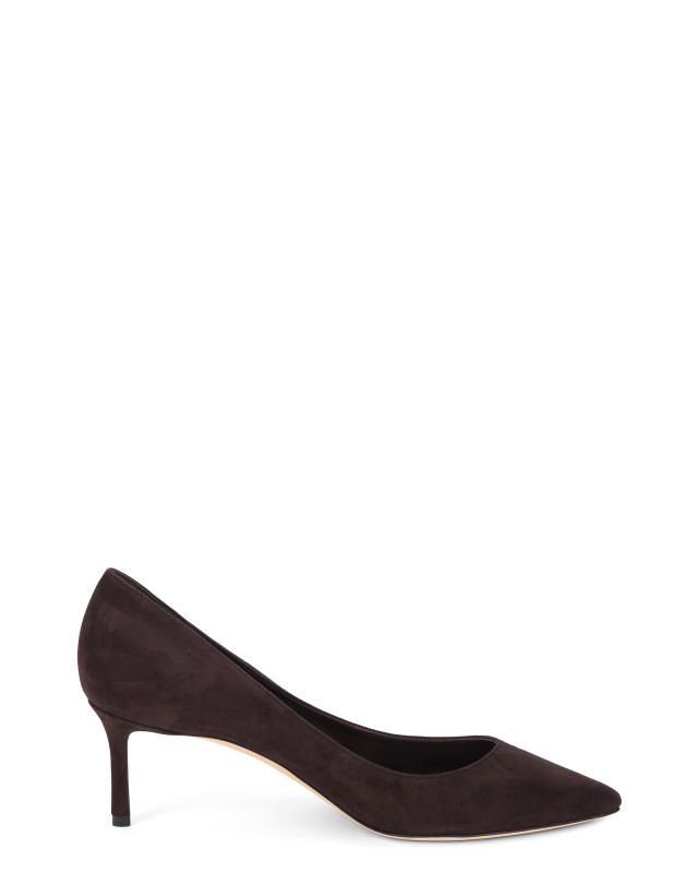 Décolleté with thin heel