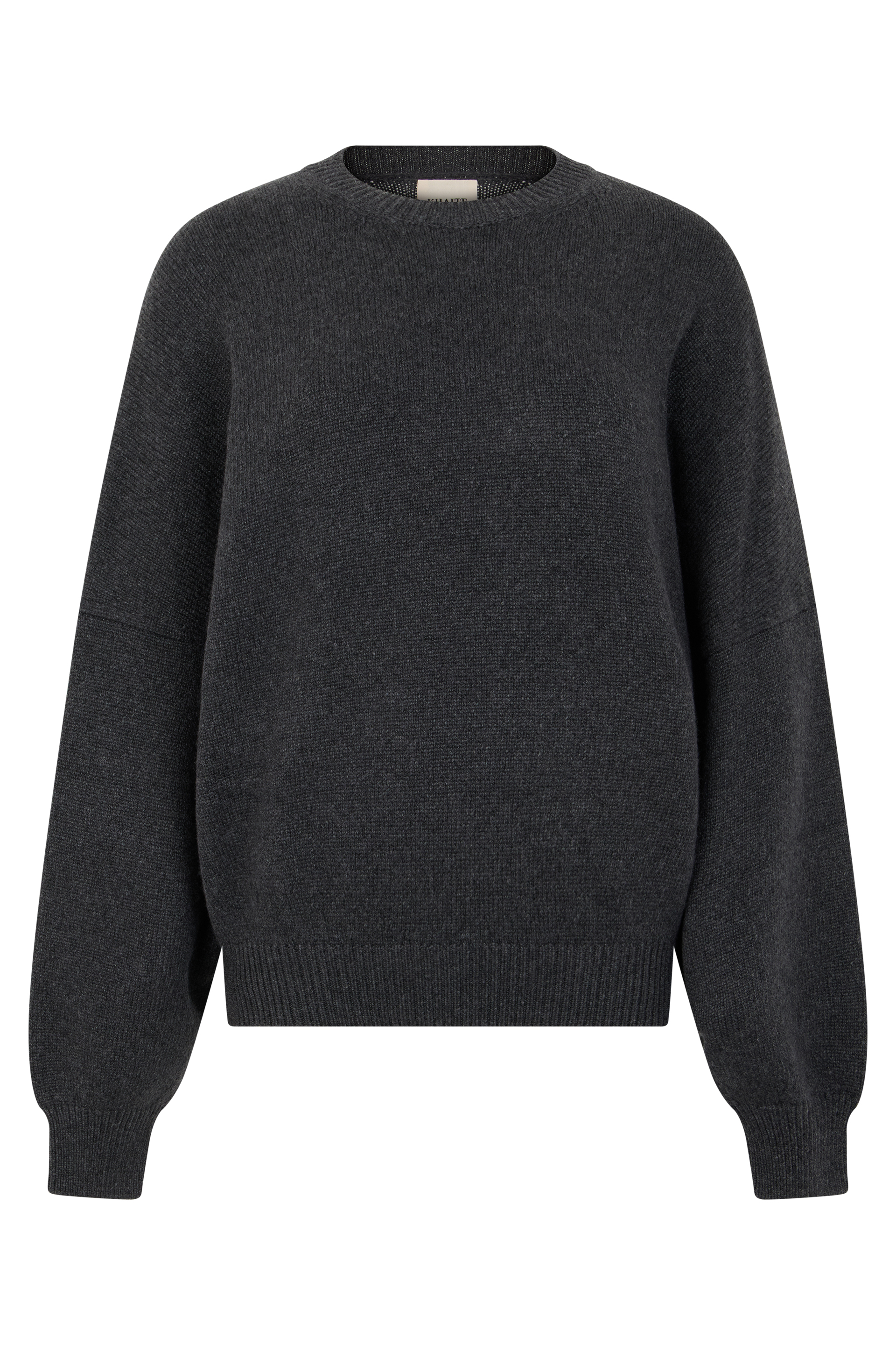 Sweater with round neck