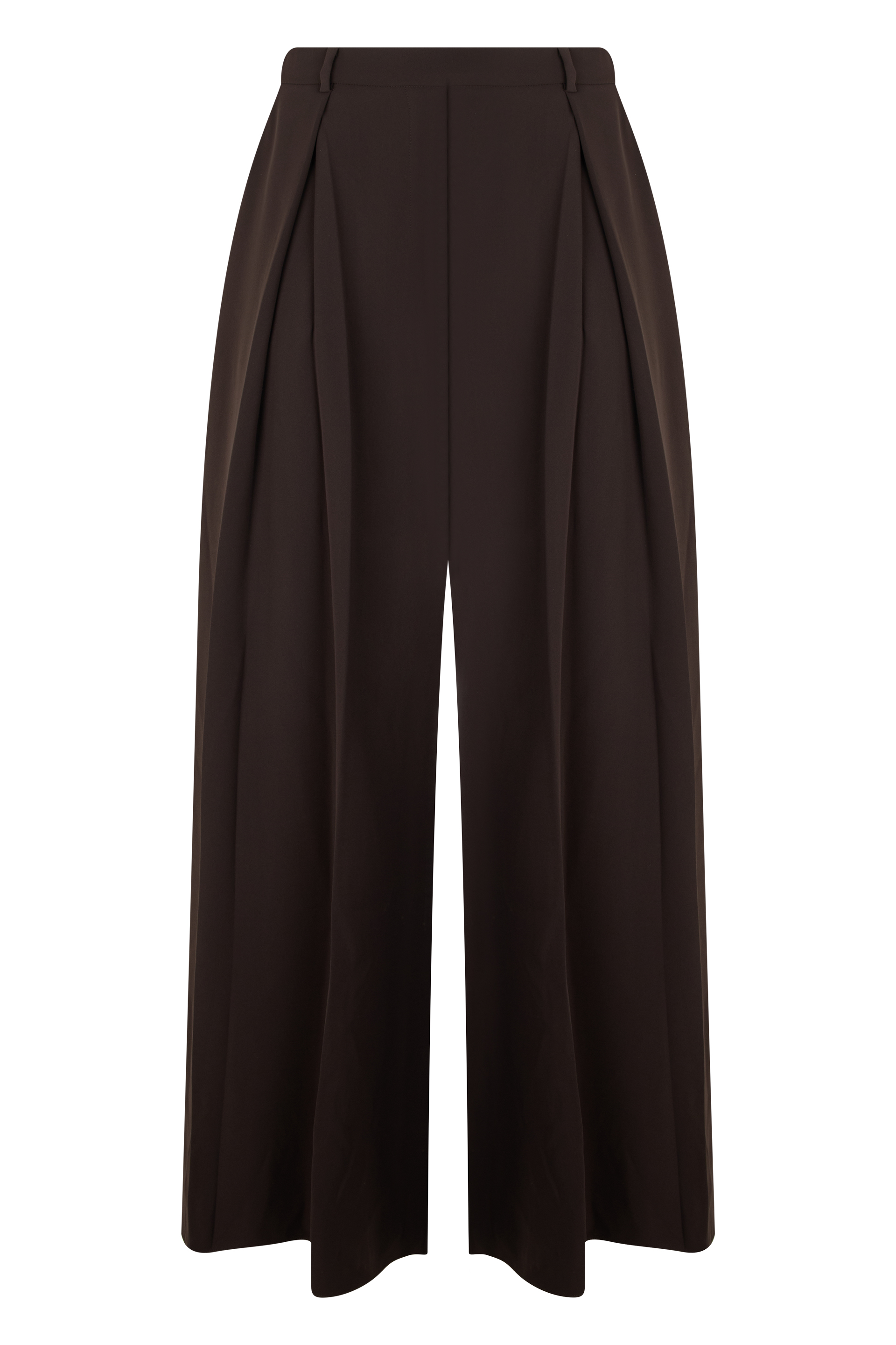 Wide Pleated Trousers