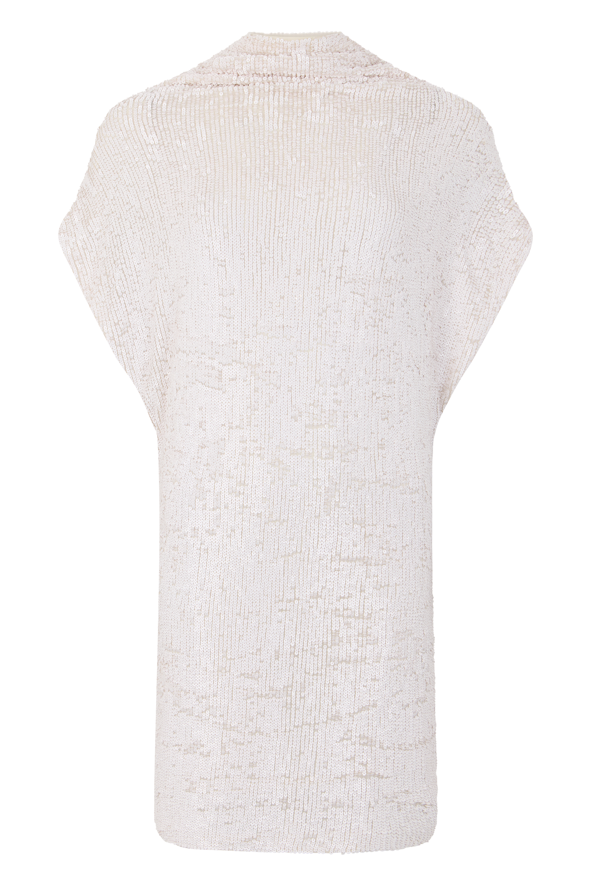Short dress with sequins