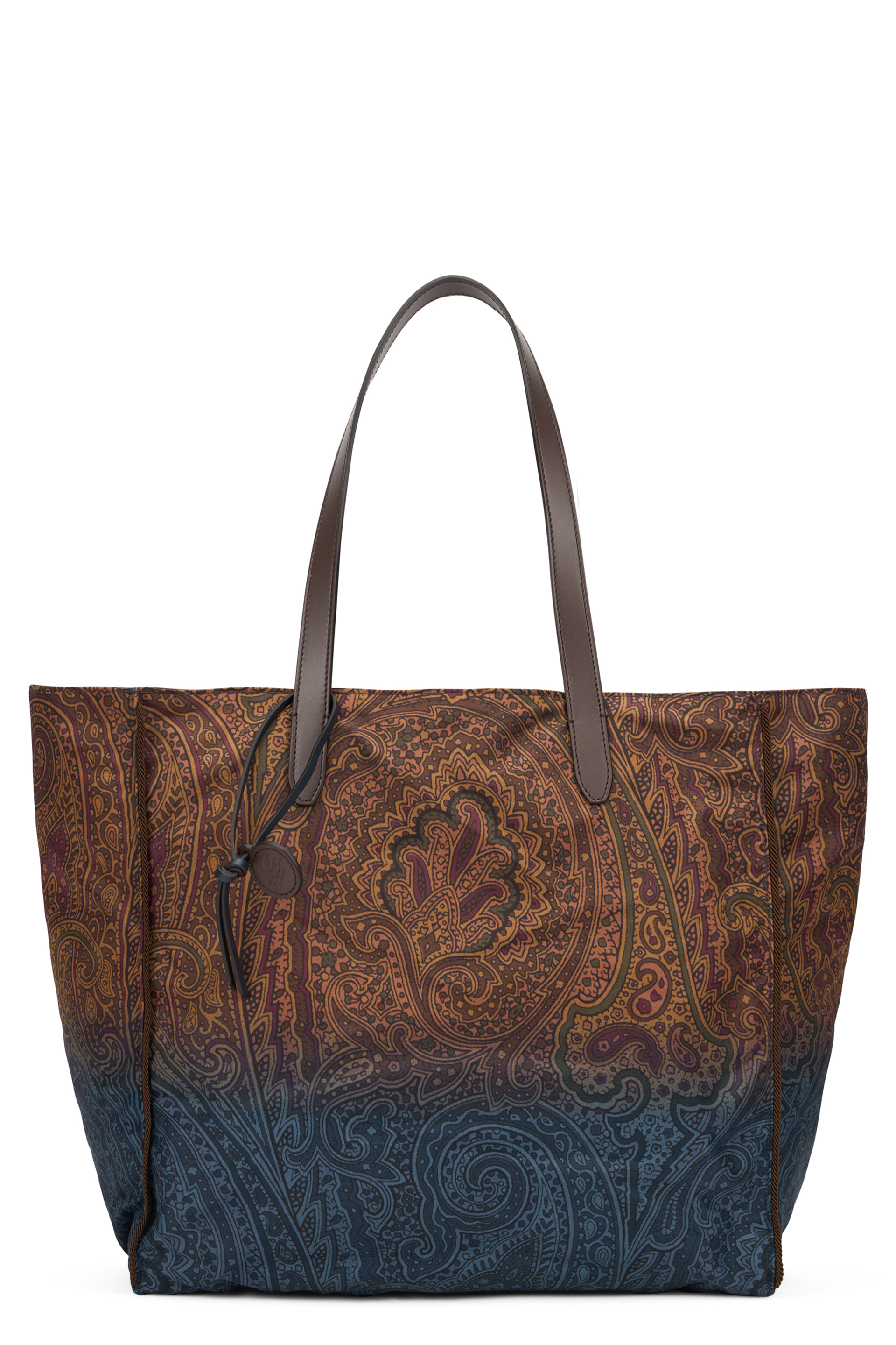 Tote bag with ethnic pattern