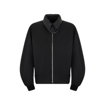 Jacket with front zip