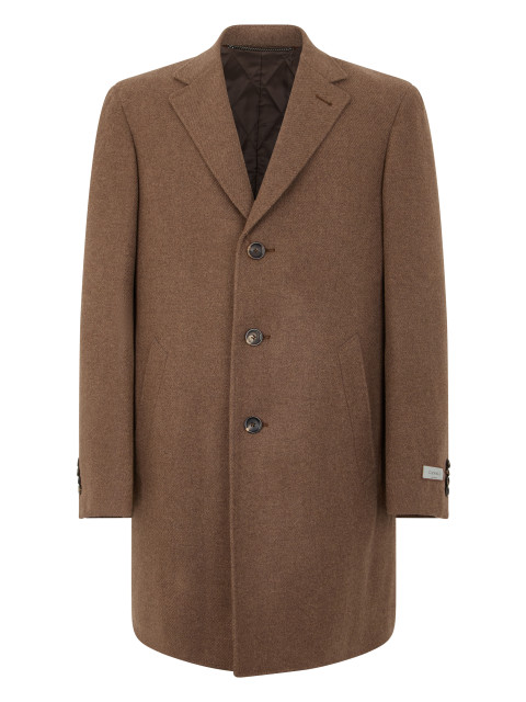 Coat with buttons