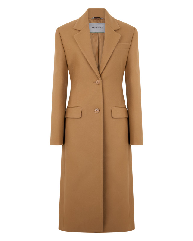 Long coat with pockets