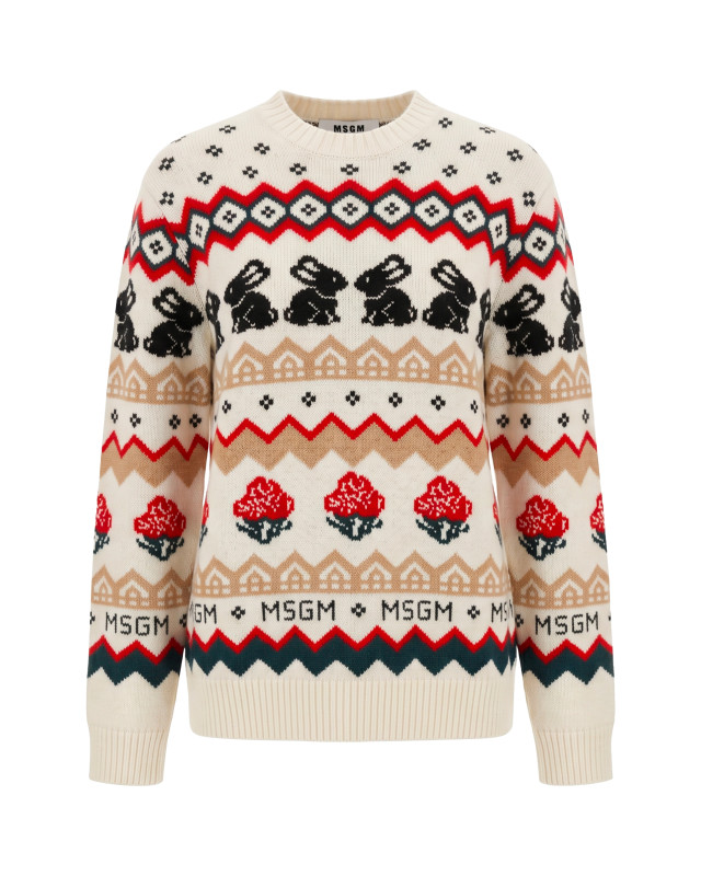 Crew neck sweater