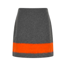 Skirt with contrasting detail