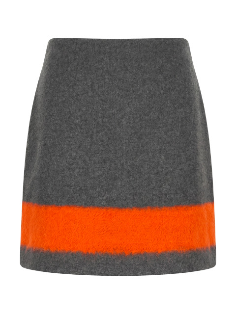 Skirt with contrasting detail