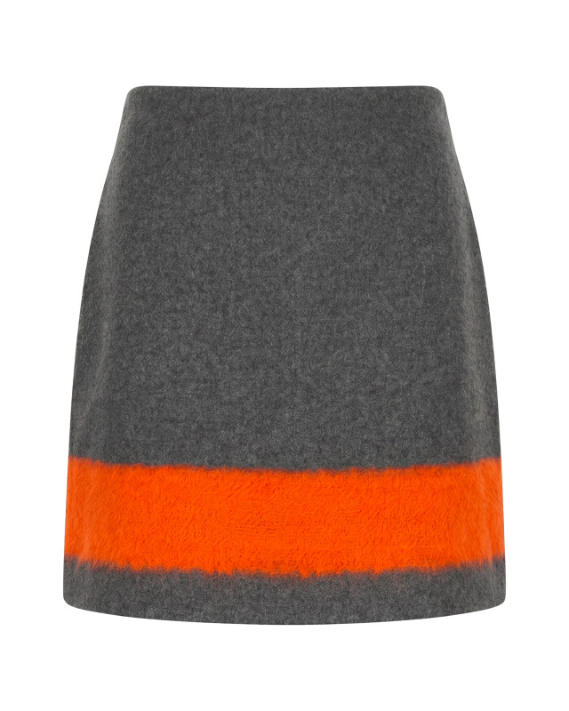 Skirt with contrasting detail