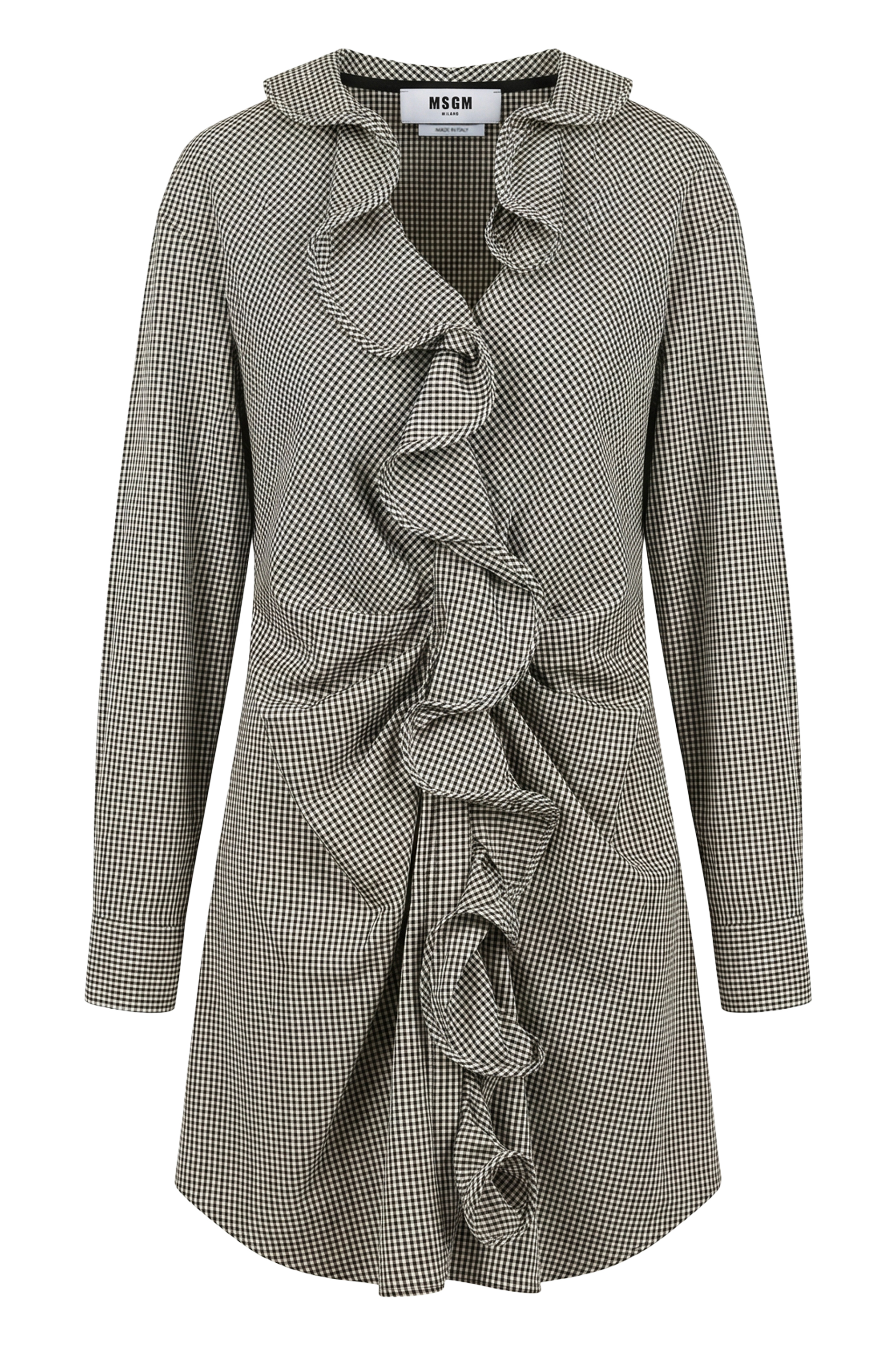 Dress with ruffles