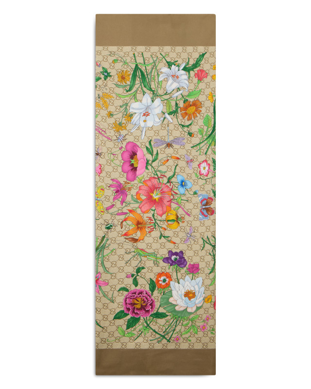 Floral scarf