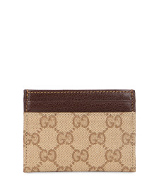 Cardholder Essence Classic in GG fabric