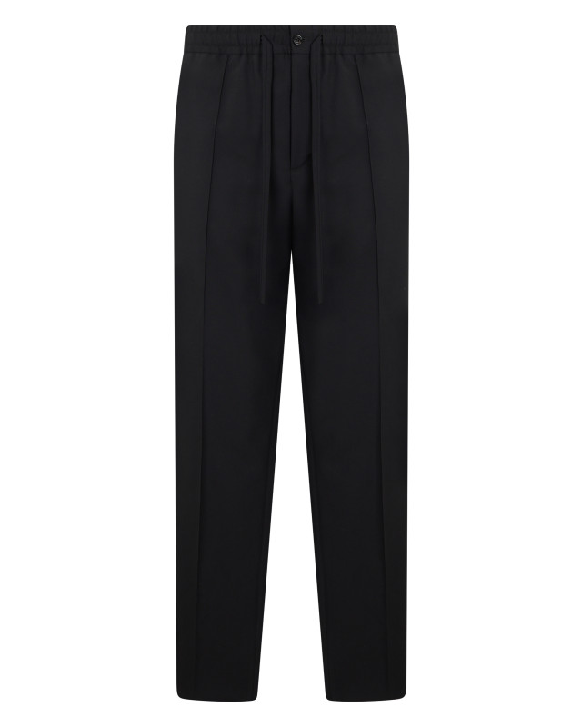 Pants with elastic waistband