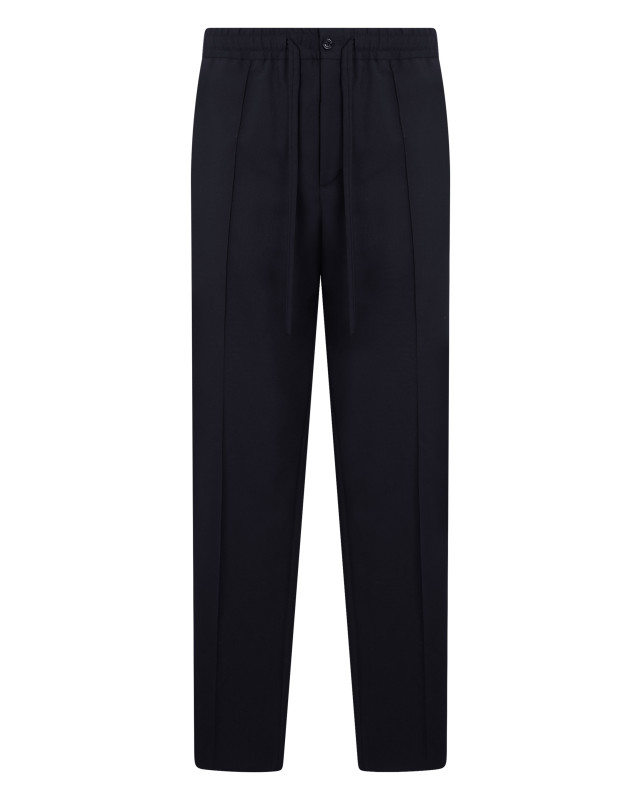 Pants with elastic waistband